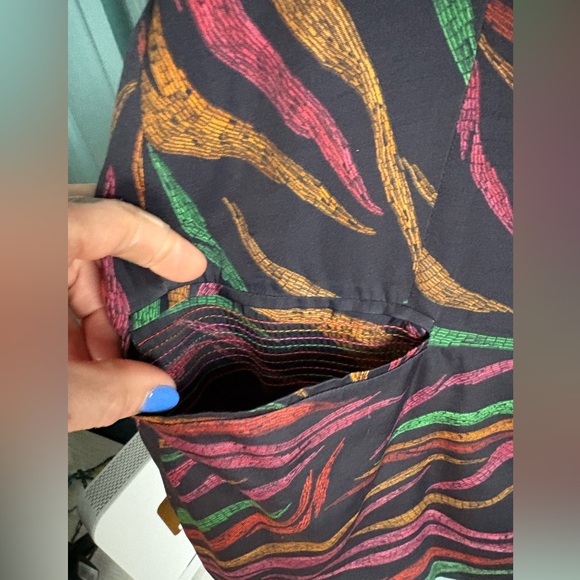 Farm Rio patterned suit womens size L - Picture 12 of 12